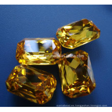 Accesorios de vestir de piedra de lujo de cristal octagonal (DZ 3008)